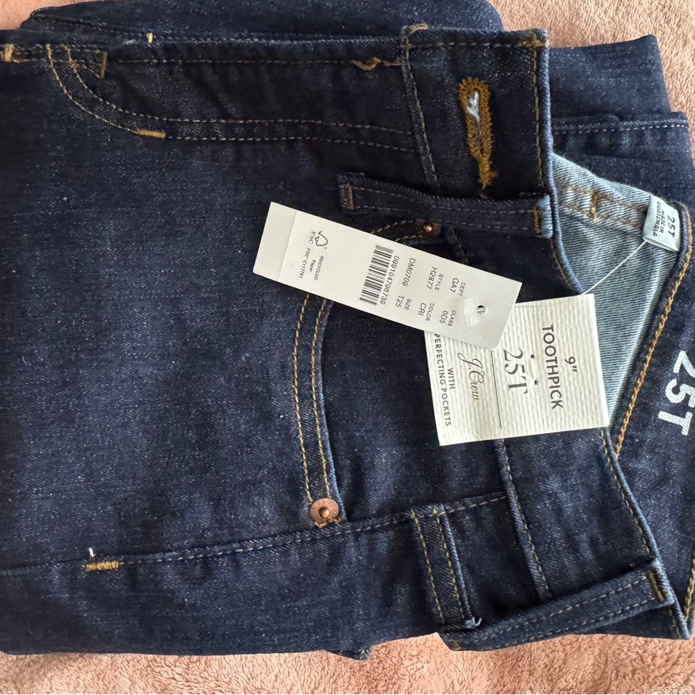 J. Crew Women's Dark Blue Skinny Jeans